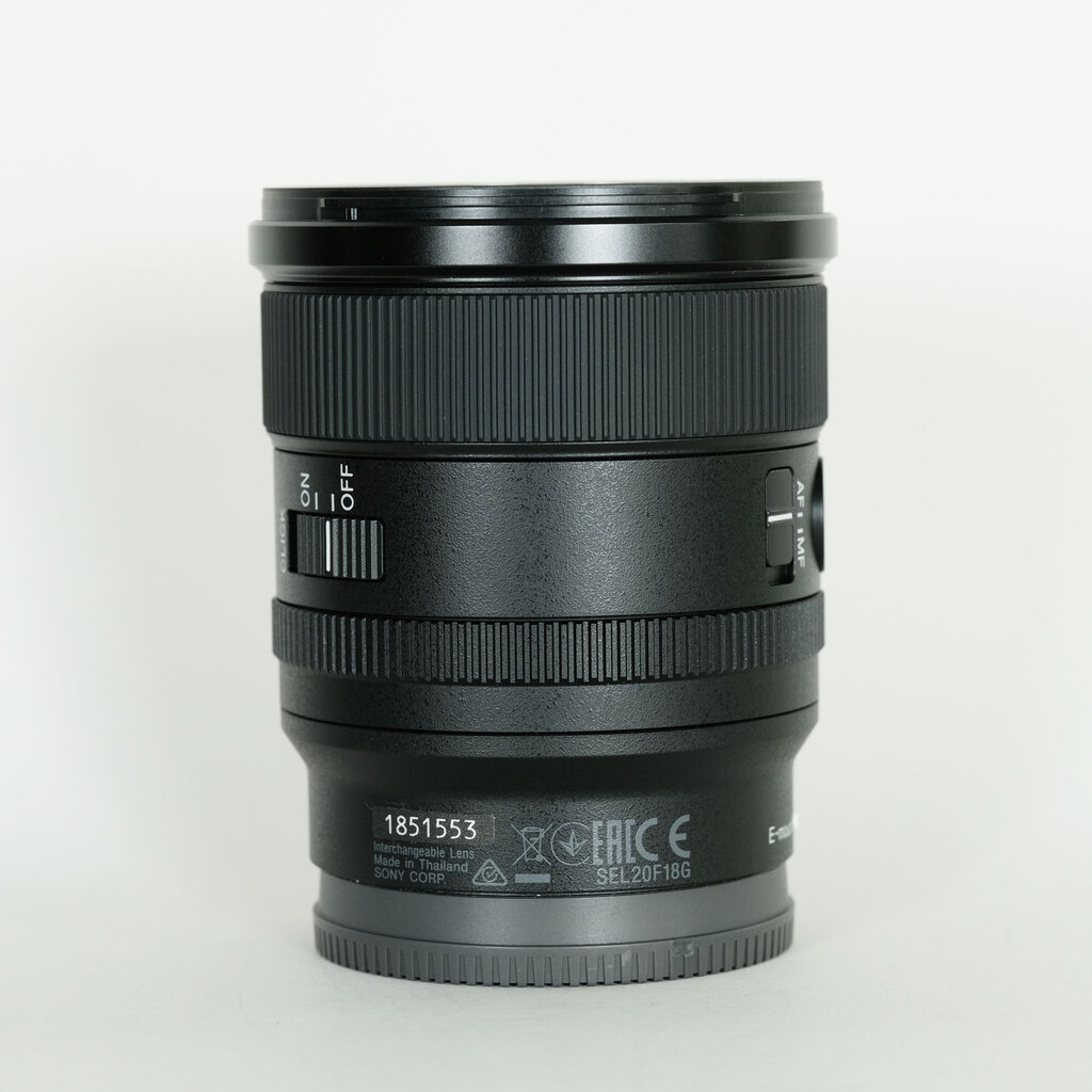 SONY FE 20mm F1.8 G SEL20F18G