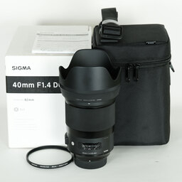 SIGMA 40mm F1.4 DG HSM｜Art [ニコンF用]