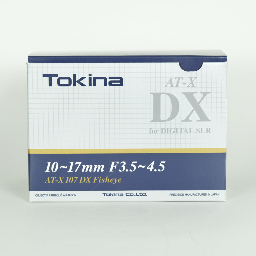 TOKINA AT-X 107DX Fisheye(AF10-17mm F3.5-4.5)(キヤノンEF用) TOKINA AT-X 107DX Fisheye(AF10-17mm F3.5-4.5)(キヤノンEF用)