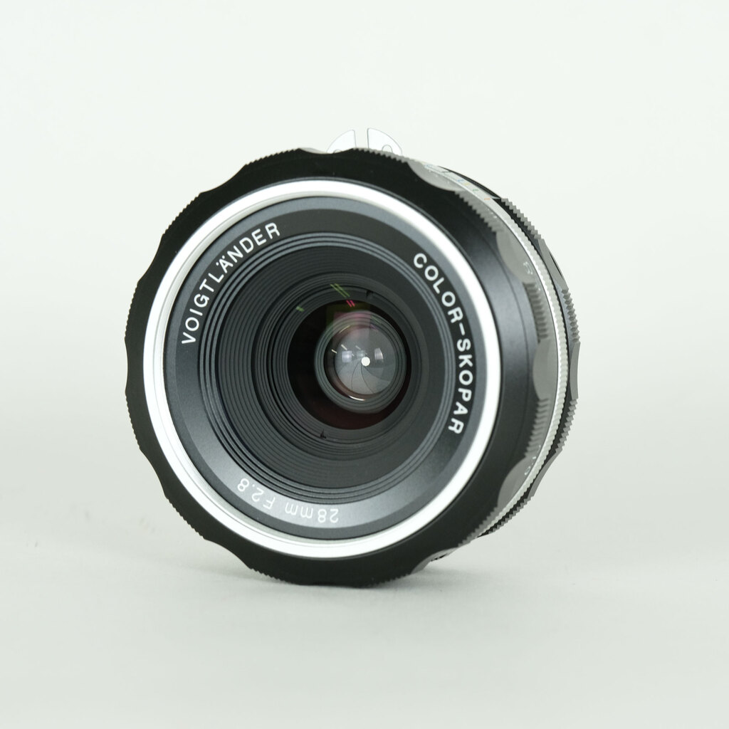 コシナ フォクトレンダー COLOR-SKOPAR 28mm F2.8 Aspherical SL II S Ai-S シルバーリム