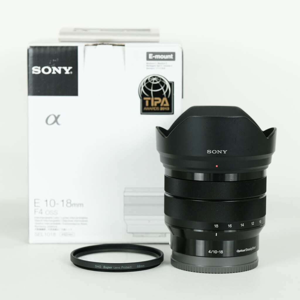 SONY E 10-18mm F4 OSS SEL1018