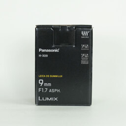 Panasonic LEICA DG SUMMILUX 9mm / F1.7 ASPH. Panasonic LEICA DG SUMMILUX 9mm / F1.7 ASPH.