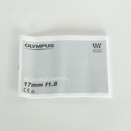 OLYMPUS M.ZUIKO DIGITAL 17mm F1.8