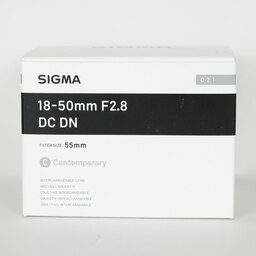 SIGMA 18-50mm F2.8 DC DN｜Contemporary [ソニーE用]