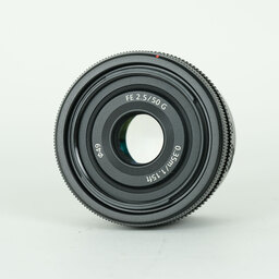 SONY FE 50mm F2.5 G SEL50F25G SONY FE 50mm F2.5 G SEL50F25G