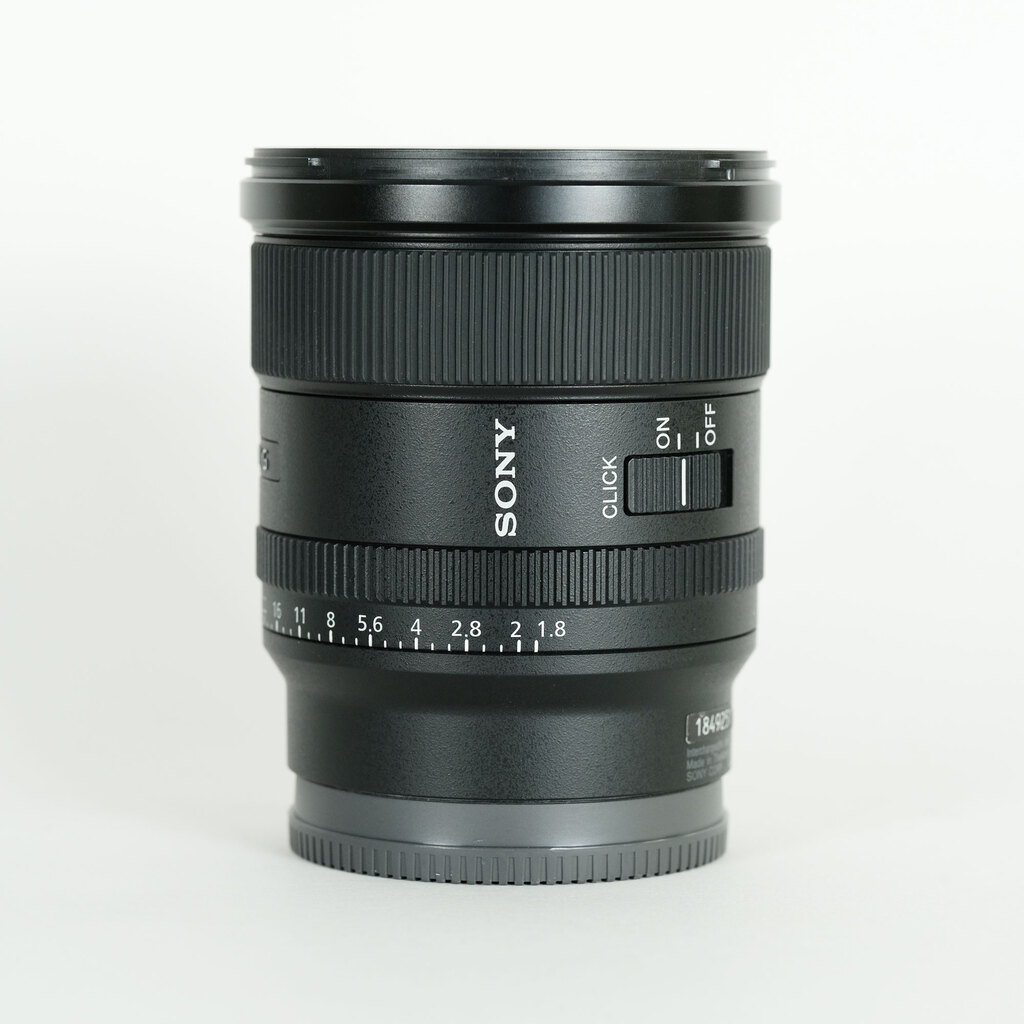 SONY FE 20mm F1.8 G SEL20F18G