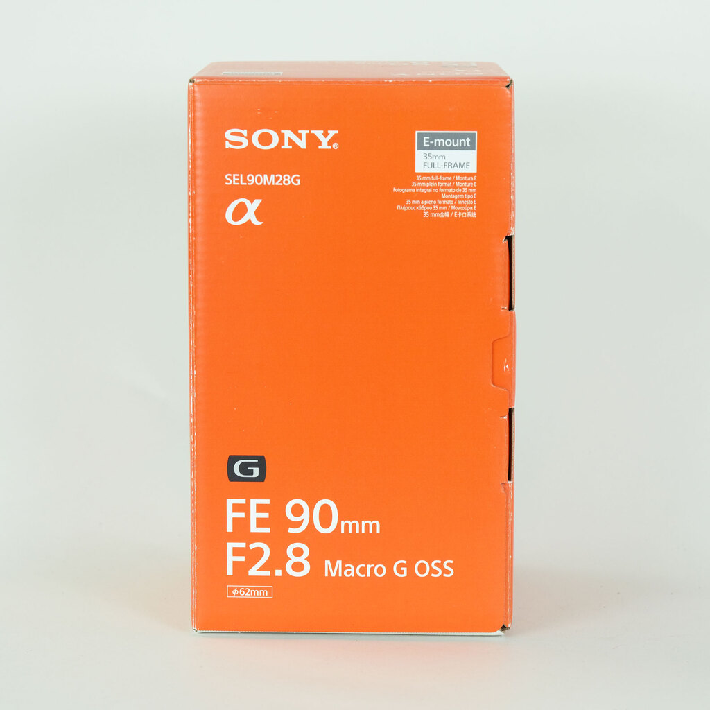 SONY FE 90mm F2.8 Macro G OSS SEL90M28G