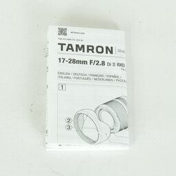 TAMRON 17-28mm F/2.8 Di III RXD (Model A046) [ソニーE用]
