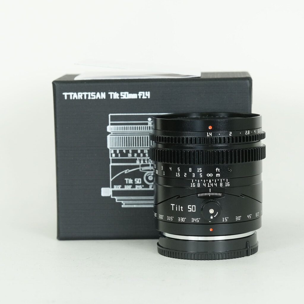 銘匠光学 TTArtisan Tilt 50mm F1.4（ソニーE用）