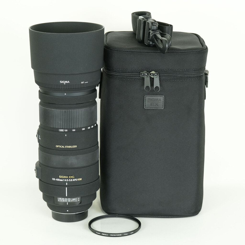 SIGMA APO 120-400mm F4.5-5.6 DG OS HSM (ニコンF用)