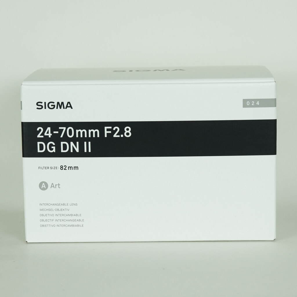 SIGMA 24-70mm F2.8 DG DN II｜Art [ソニーE用]