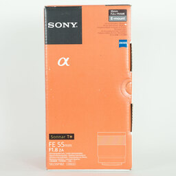 SONY Sonnar T* FE 55mm F1.8 ZA SEL55F18Z