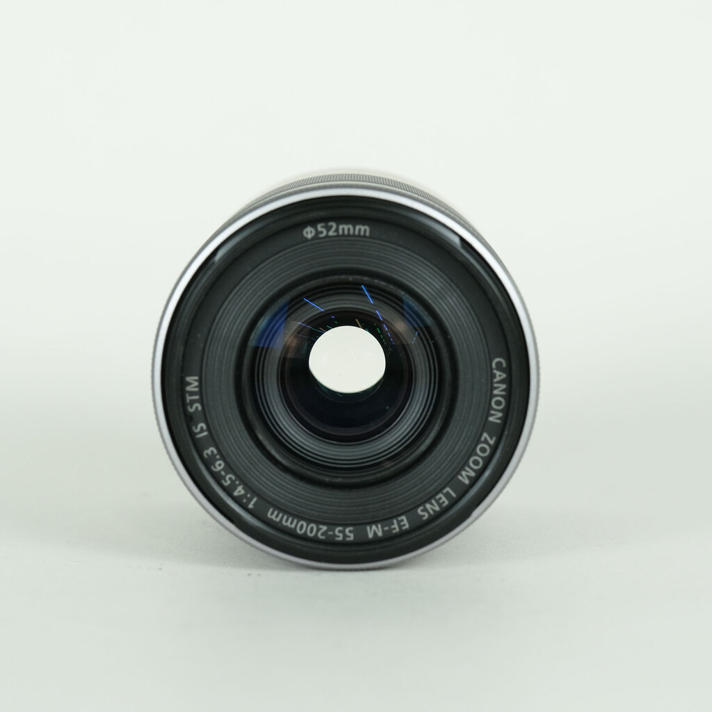 Canon EF-M55-200mm F4.5-6.3 IS STM シルバー