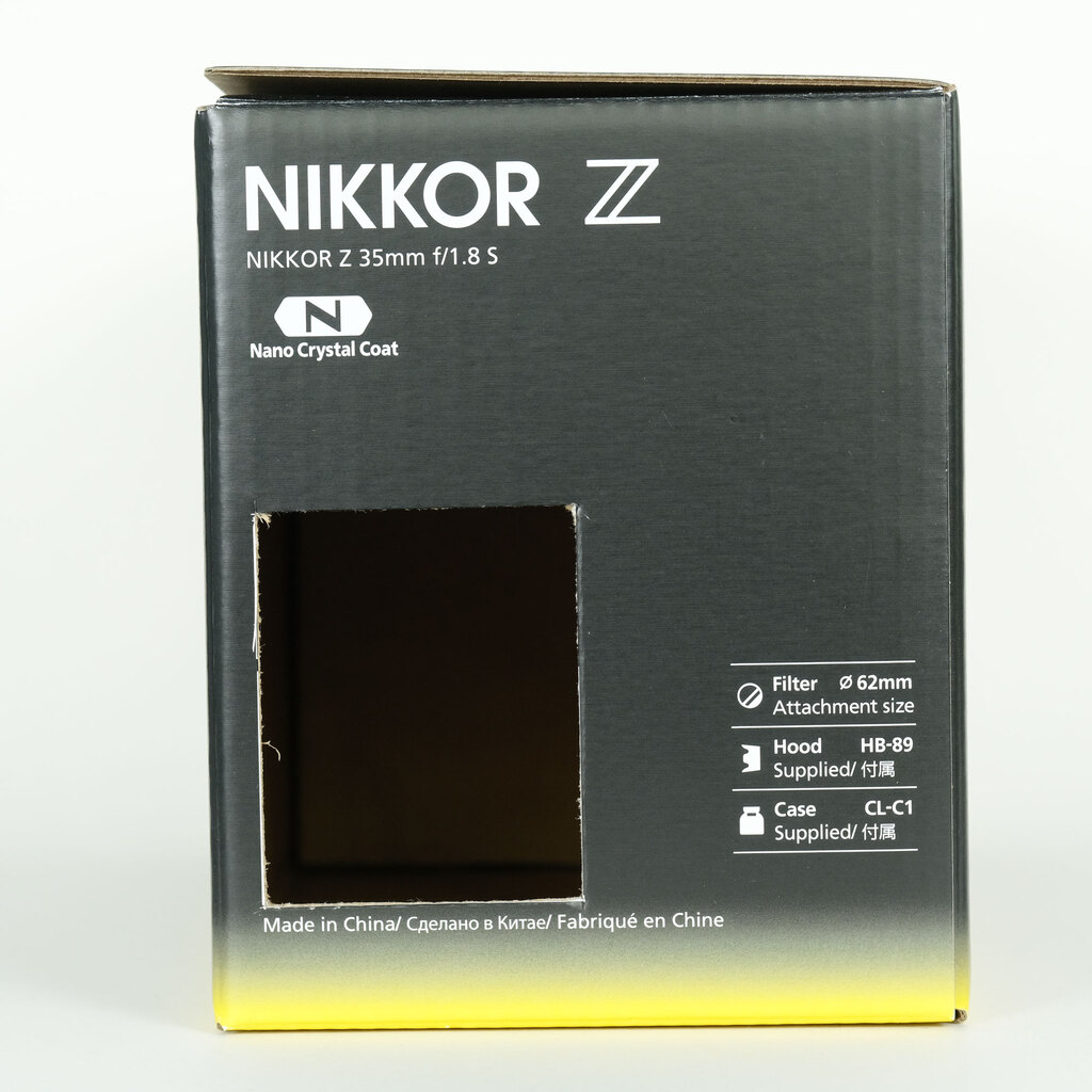 Nikon NIKKOR Z 35mm f/1.8 S