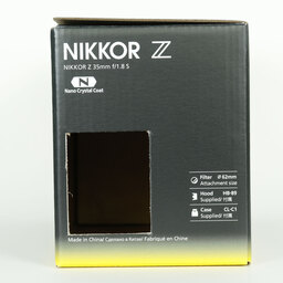 Nikon NIKKOR Z 35mm f/1.8 S