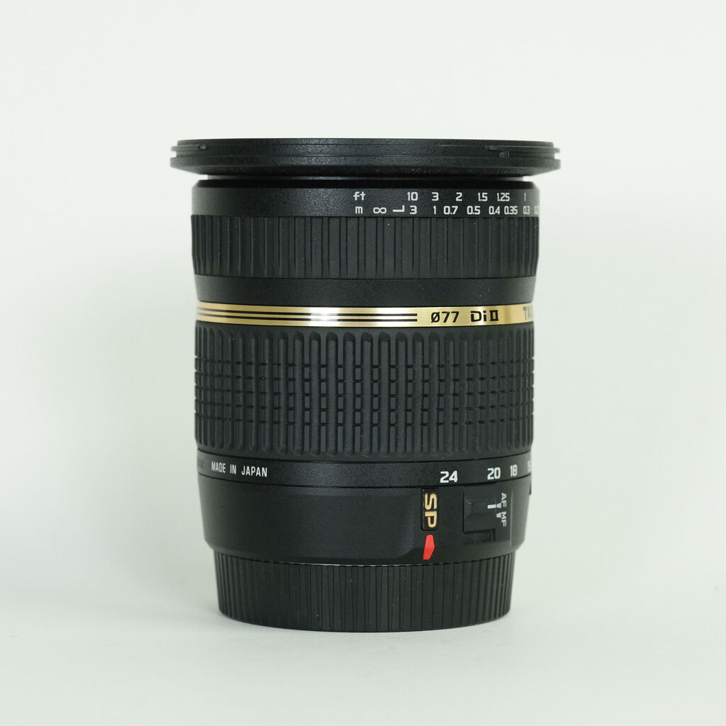 TAMRON SP 10-24mm F3.5-4.5 DiII/Model B001E(キヤノンEF用) TAMRON SP 10-24mm F3.5-4.5 DiII/Model B001E(キヤノンEF用)