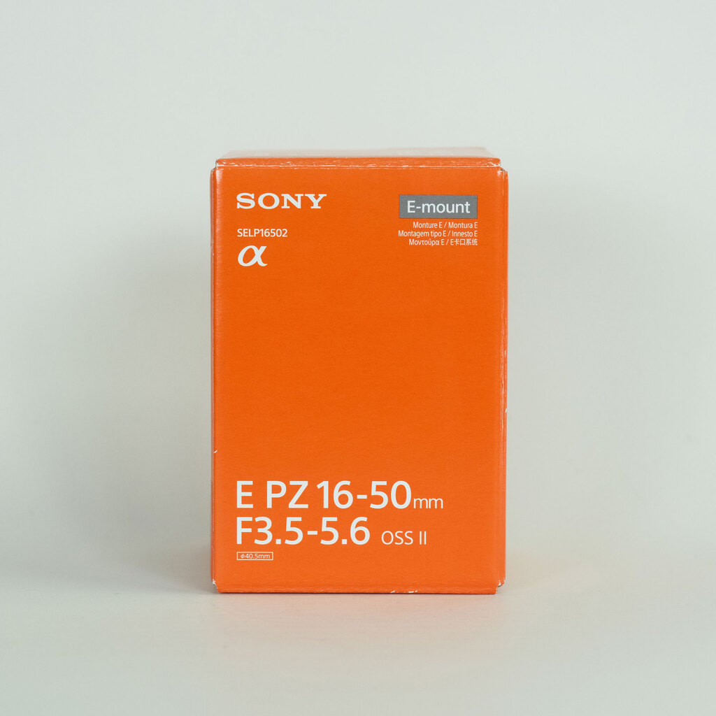 SONY E PZ 16-50mm F3.5-5.6 OSS II SELP16502