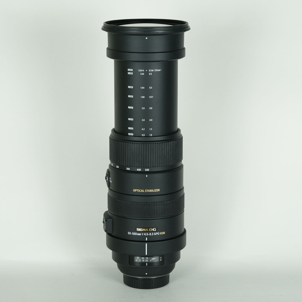 SIGMA APO 50-500mm F4.5-6.3 DG OS HSM [ニコンF用]の出品 | ONE