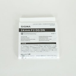 SIGMA 24mm F2 DG DN｜Contemporary [ソニーE用]