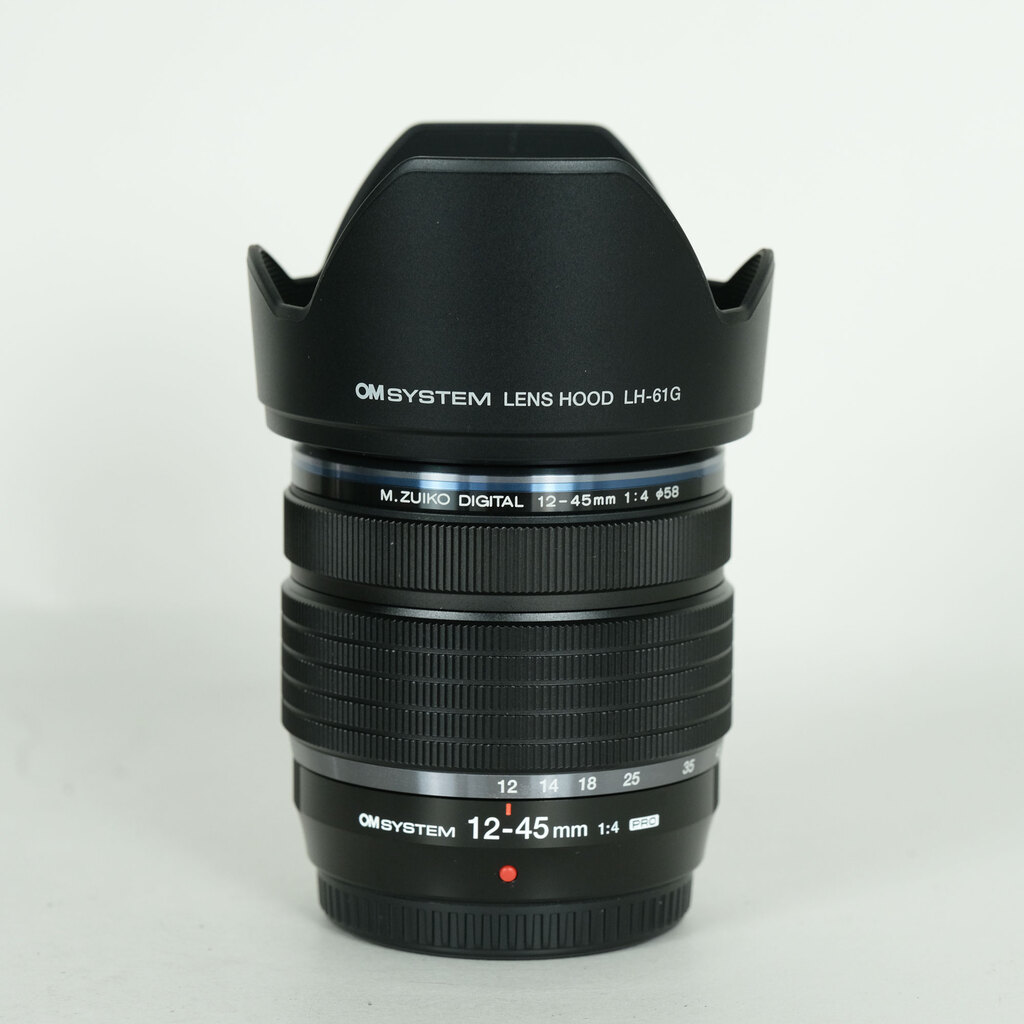 OM SYSTEM M.ZUIKO DIGITAL ED 12-45mm F4.0 PRO   　※OM SYSTEMロゴモデル