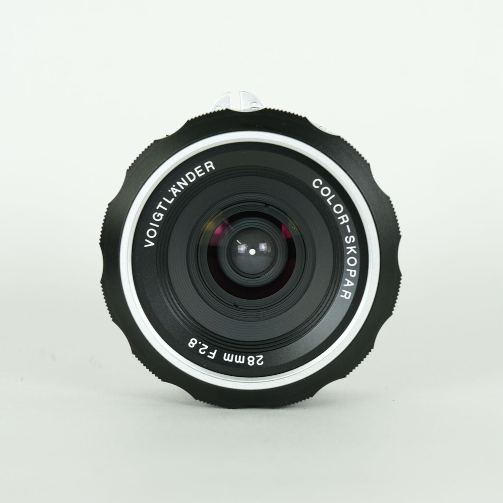 コシナ フォクトレンダー COLOR-SKOPAR 28mm F2.8 Aspherical SL II S Ai-S シルバーリム