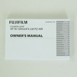 FUJIFUILM XF18-120mmF4 LM PZ WR