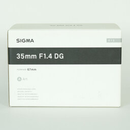 SIGMA 35mm F1.4 DG HSM｜Art [ソニーE用]