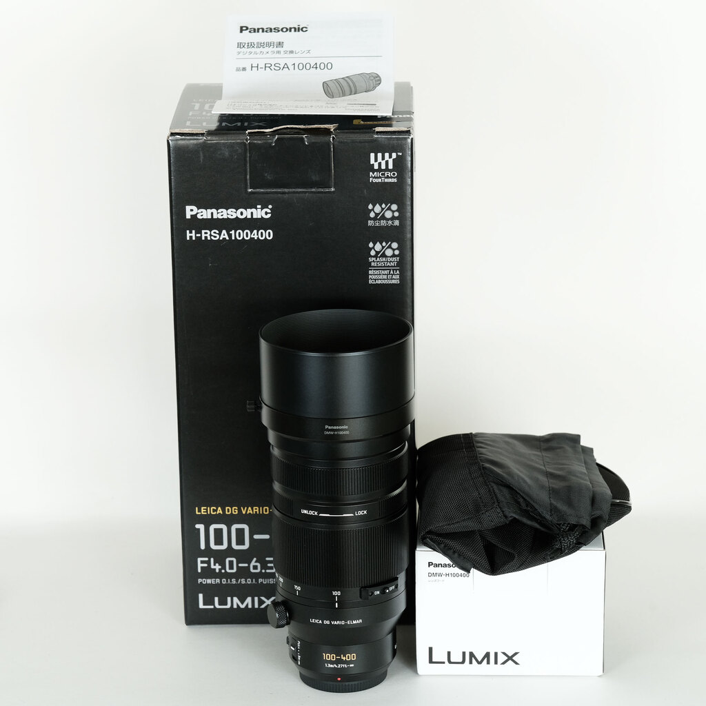 Panasonic LEICA DG VARIO-ELMAR 100-400mm / F4.0-6.3 II ASPH. / POWER O.I.S. Panasonic LEICA DG VARIO-ELMAR 100-400mm / F4.0-6.3 II ASPH. / POWER O.I.S.