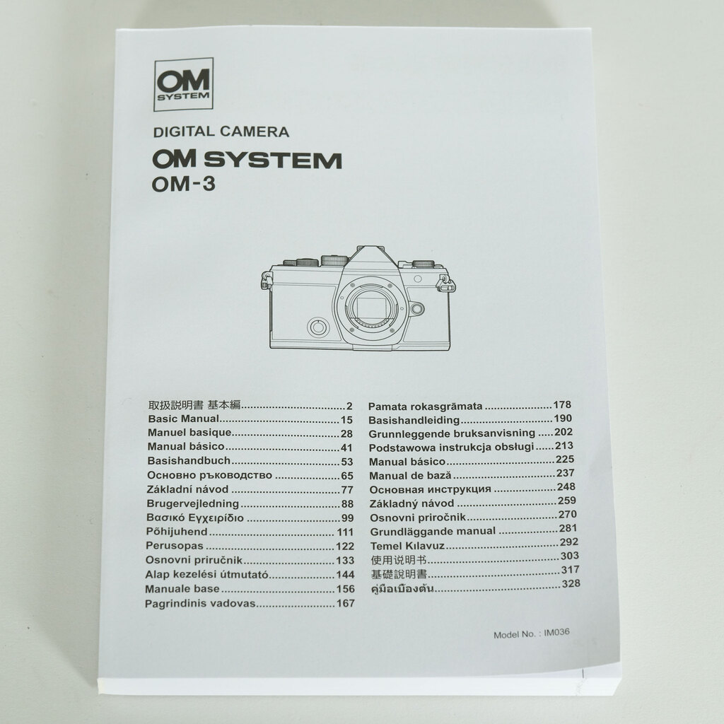 OM SYSTEM OM-3 OM SYSTEM OM-3