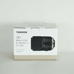 TAMRON SP 90mm F/2.8 Di MACRO 1:1 VC USD（Model F017）[ニコンF用]