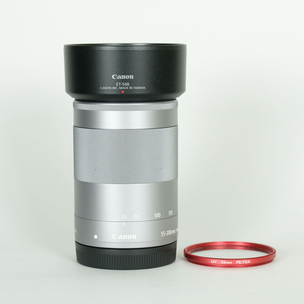 Canon EF-M55-200mm F4.5-6.3 IS STM シルバー