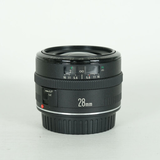 Canon EF28mm F2.8を解説｜185gの小型広角単焦点・スペック・IS USM版