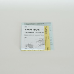 TAMRON 70-300mm F/4.5-6.3 Di III RXD (Model A047) [ソニーE用]