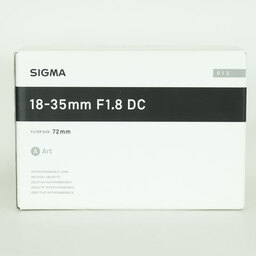 SIGMA 18-35mm F1.8 DC HSM｜Art [キヤノンEF用]