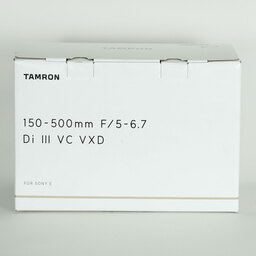 TAMRON 150-500mm F/5-6.7 Di III VC VXD（Model A057）[ソニーE用]