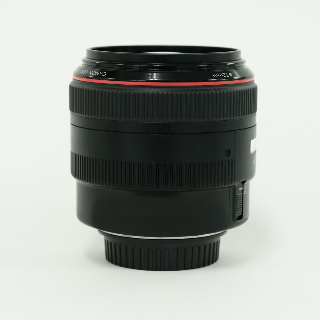 Canon EF 85mm f1.2L II USM レンズ　キヤノン レンタル]Canon EF85mm F1.2L II USM | 単焦点レンズを借りるなら