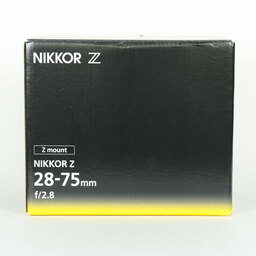 Nikon NIKKOR Z 28-75mm f/2.8 Nikon NIKKOR Z 28-75mm f/2.8