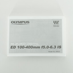 OLYMPUS M.ZUIKO DIGITAL ED 100-400mm F5.0-6.3 IS
