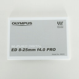 OLYMPUS M.ZUIKO DIGITAL ED 8‑25mm F4.0 PRO