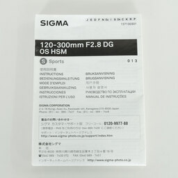 SIGMA 120-300mm F2.8 DG OS HSM｜Sports [キヤノンEF用]