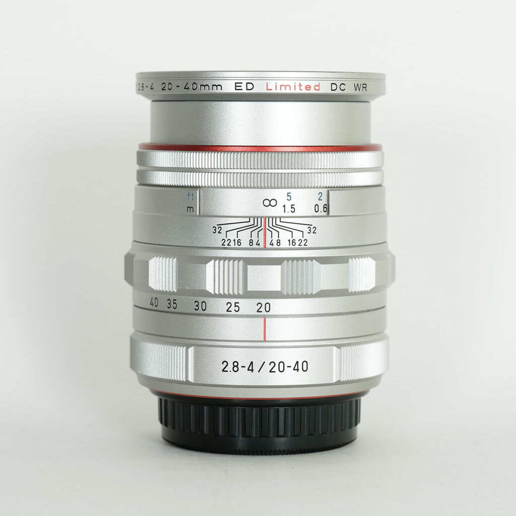 PENTAX HD DA20-40mm F2.8-4ED Limited DC WR シルバー