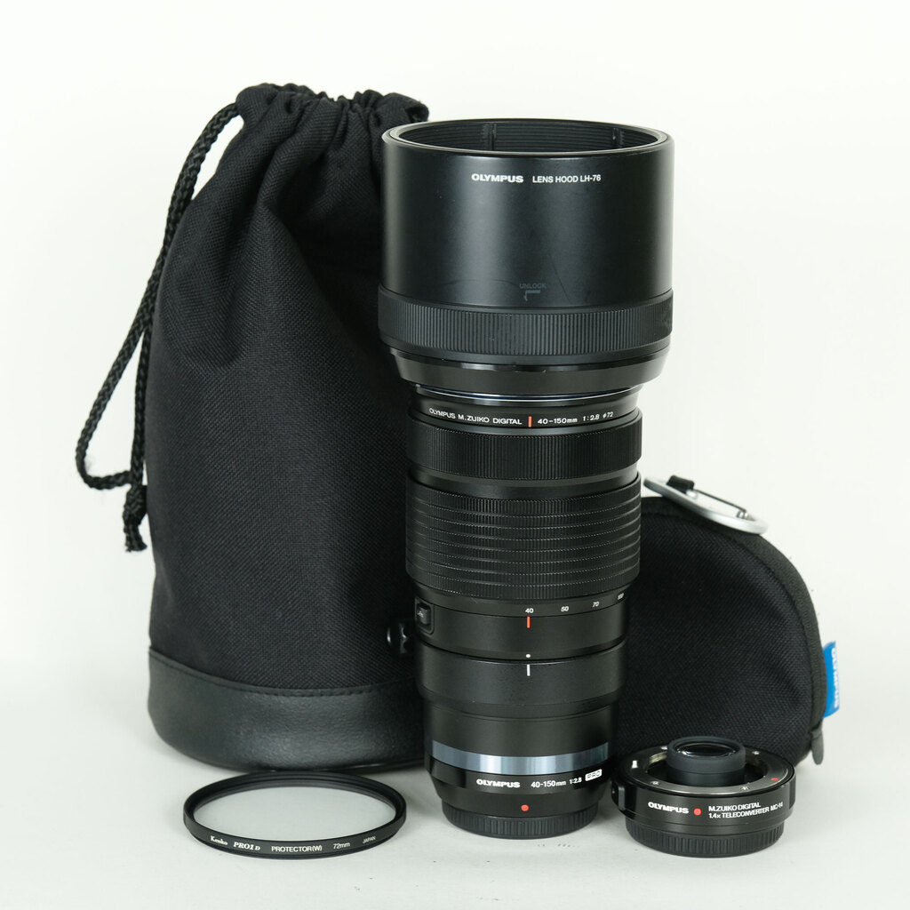 OLYMPUS M.ZUIKO DIGITAL ED 40-150mm F2.8 PROテレコンバーターキット