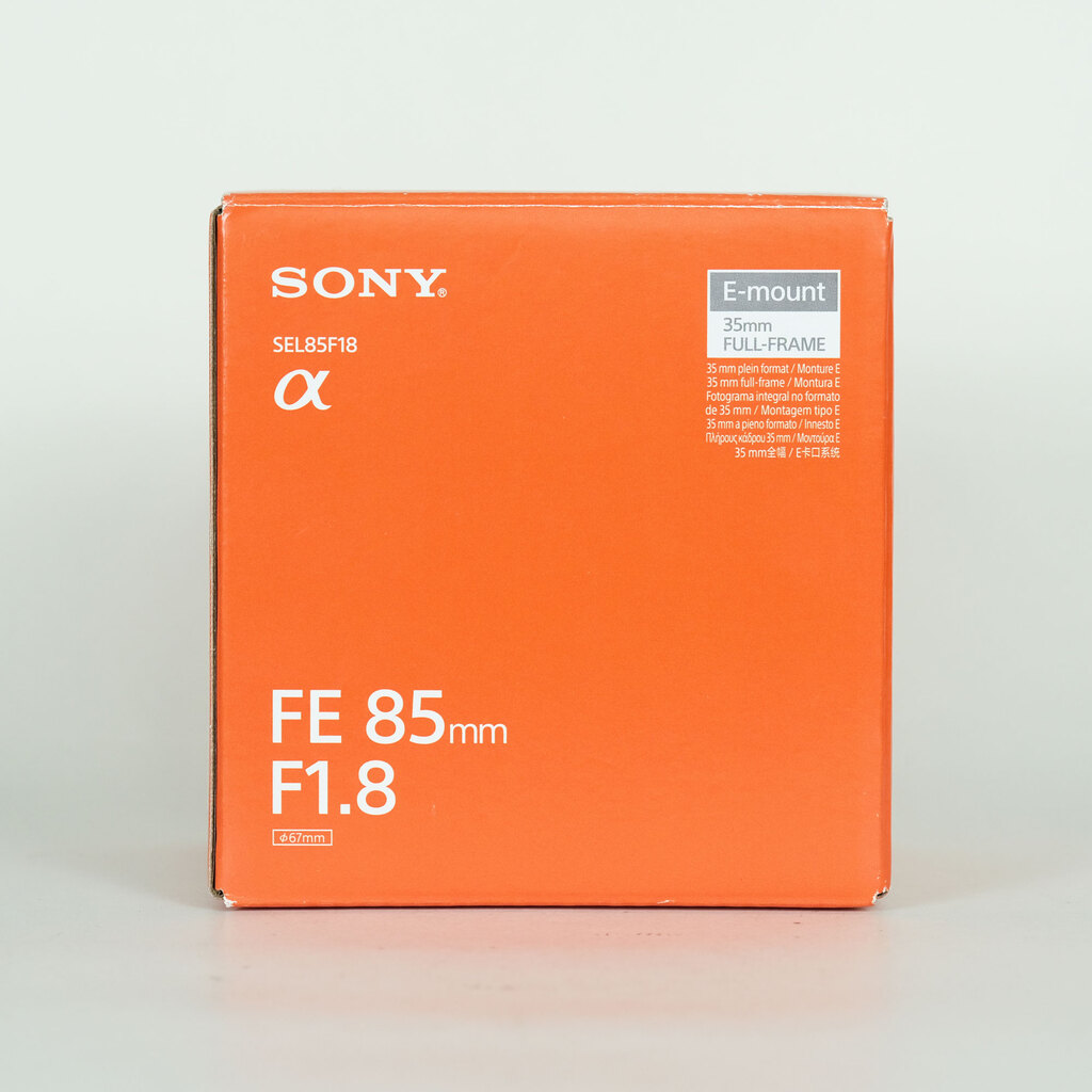 SONY FE 85mm F1.8 SEL85F18