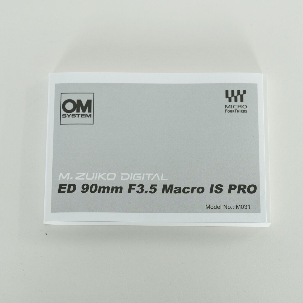 OM SYSTEM M.ZUIKO DIGITAL ED 90mm F3.5 Macro IS PRO