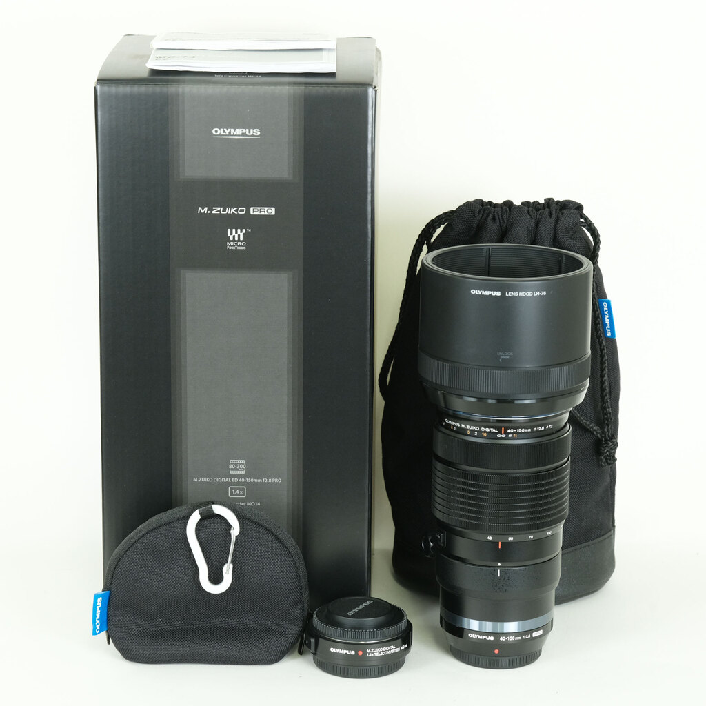 OLYMPUS M.ZUIKO DIGITAL ED 40-150mm F2.8 PROテレコンバーターキット