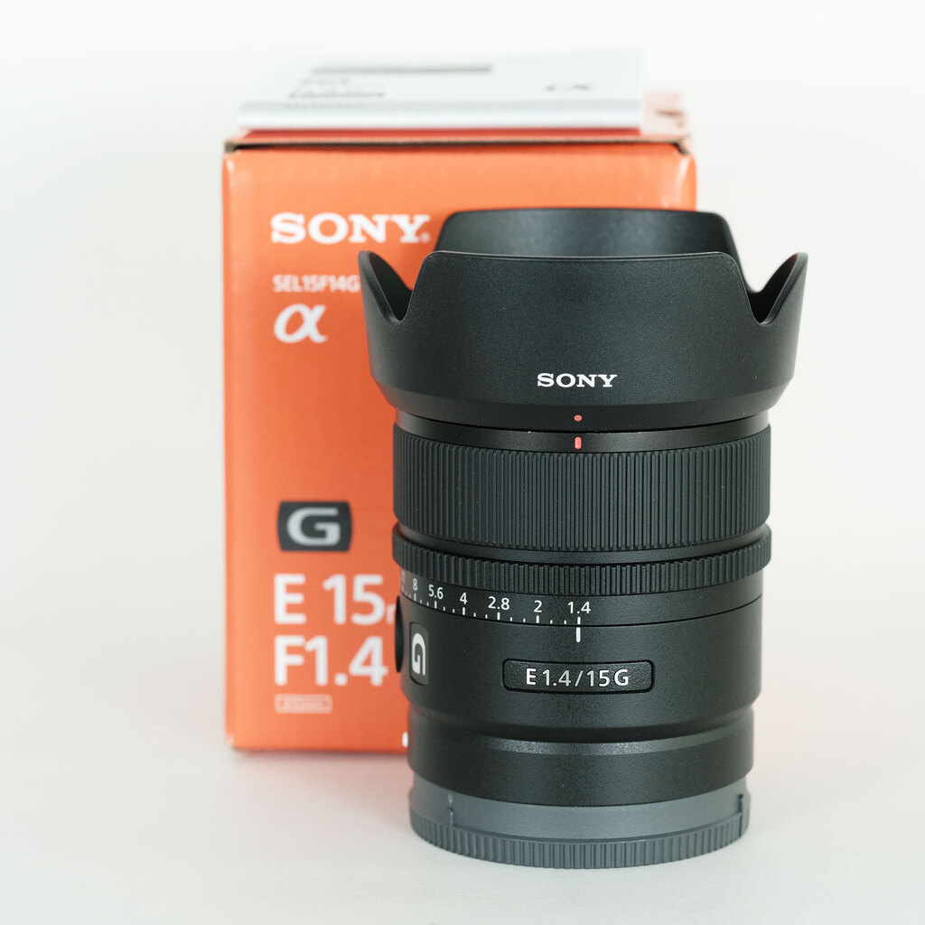 SONY E 15mm F1.4 G SEL15F14G