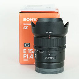 SONY E 15mm F1.4 G SEL15F14G