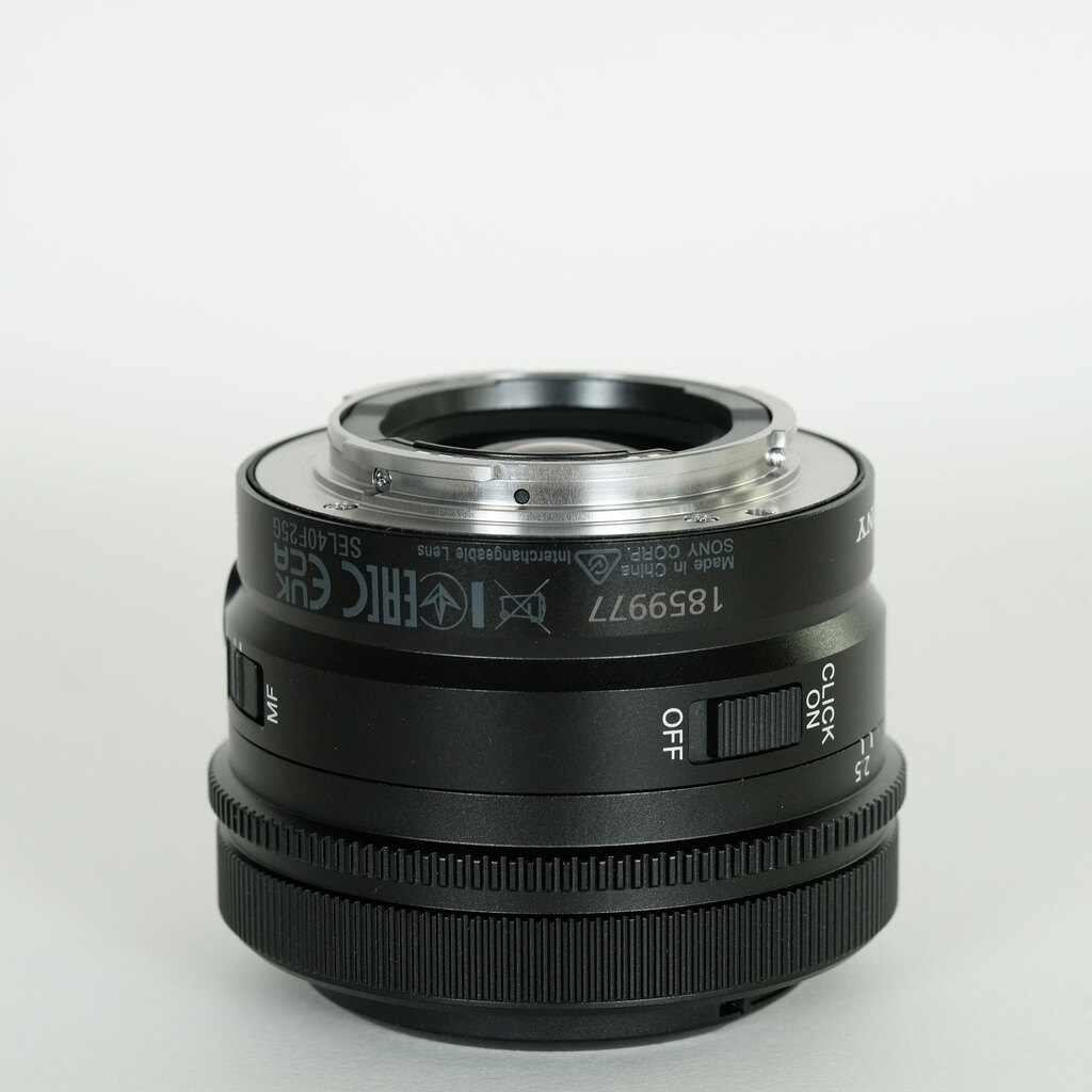 SONY FE 40mm F2.5 G SEL40F25G