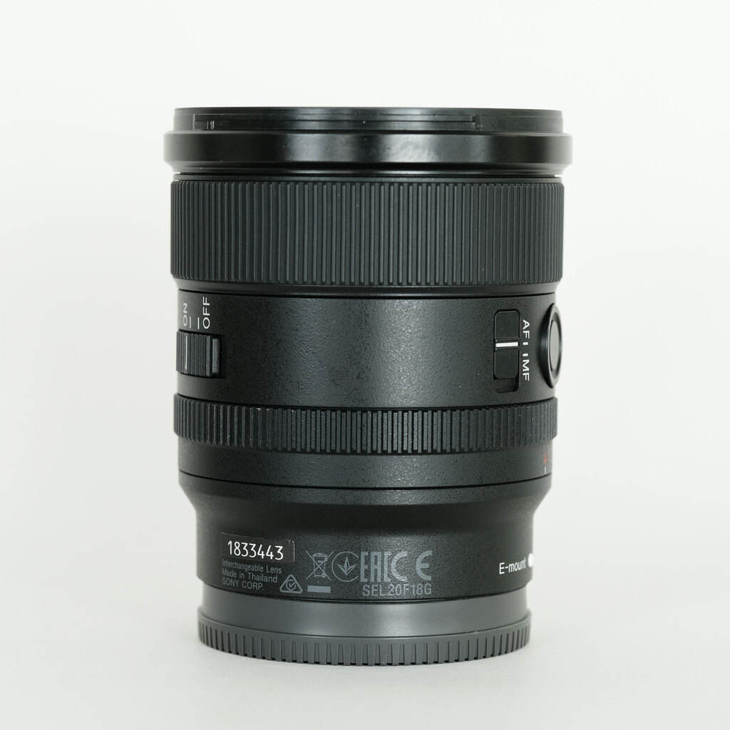 SONY FE 20mm F1.8 G SEL20F18G