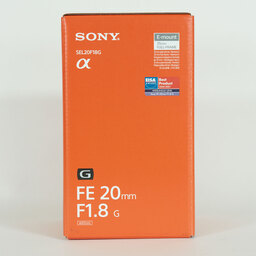 SONY FE 20mm F1.8 G SEL20F18G